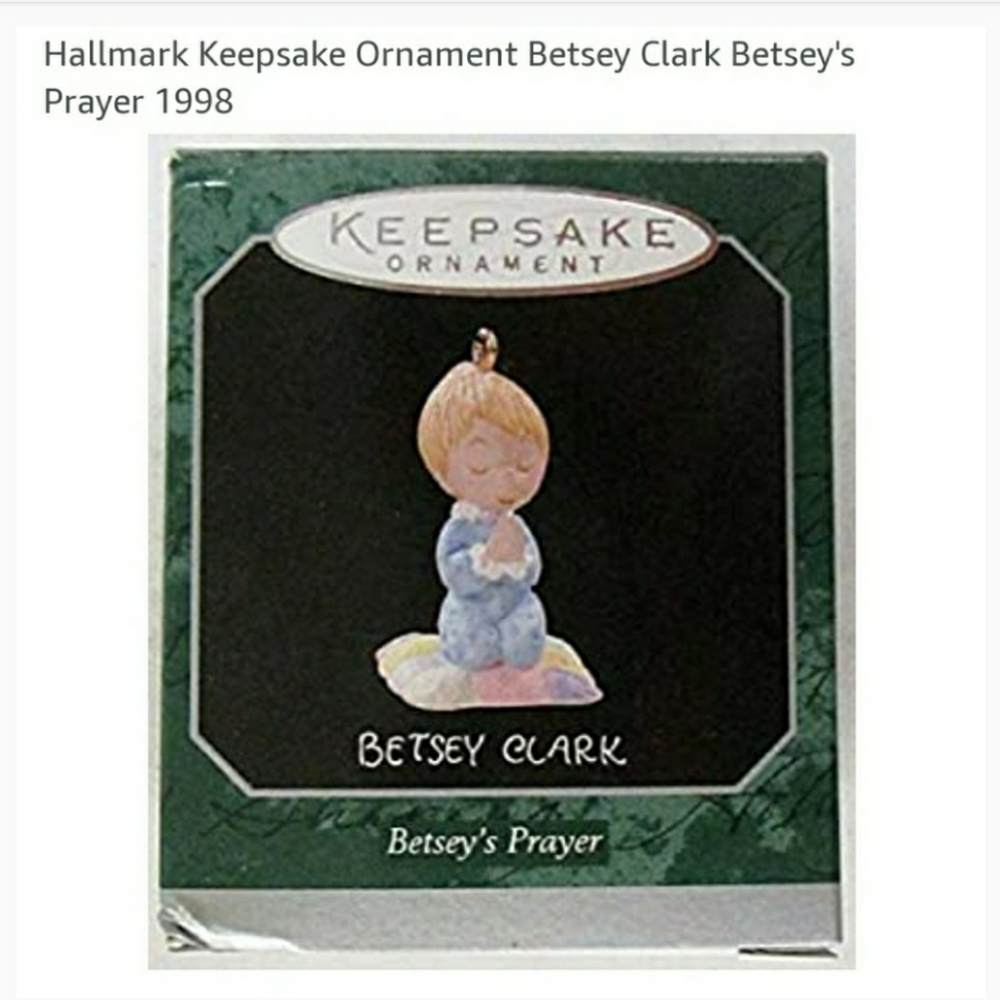 BETSEY CLARK HALLMARK 'Betsey's Prayer' 1998 HTF more available - Picture 2 of 7